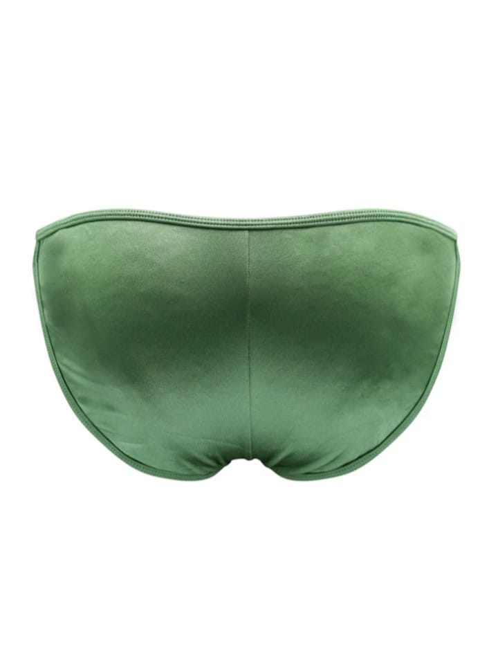 Men's Strappy Satin Briefs Underwear